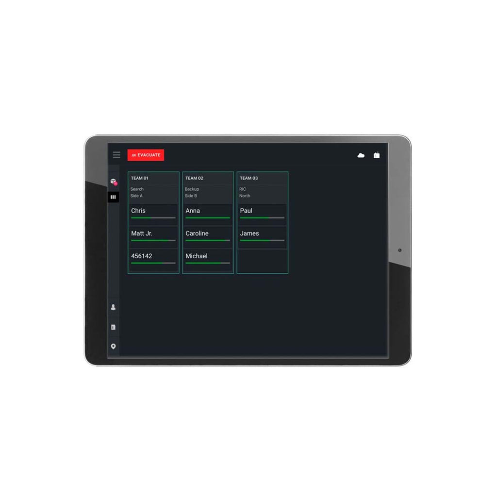 FireGrid Monitor Tablet