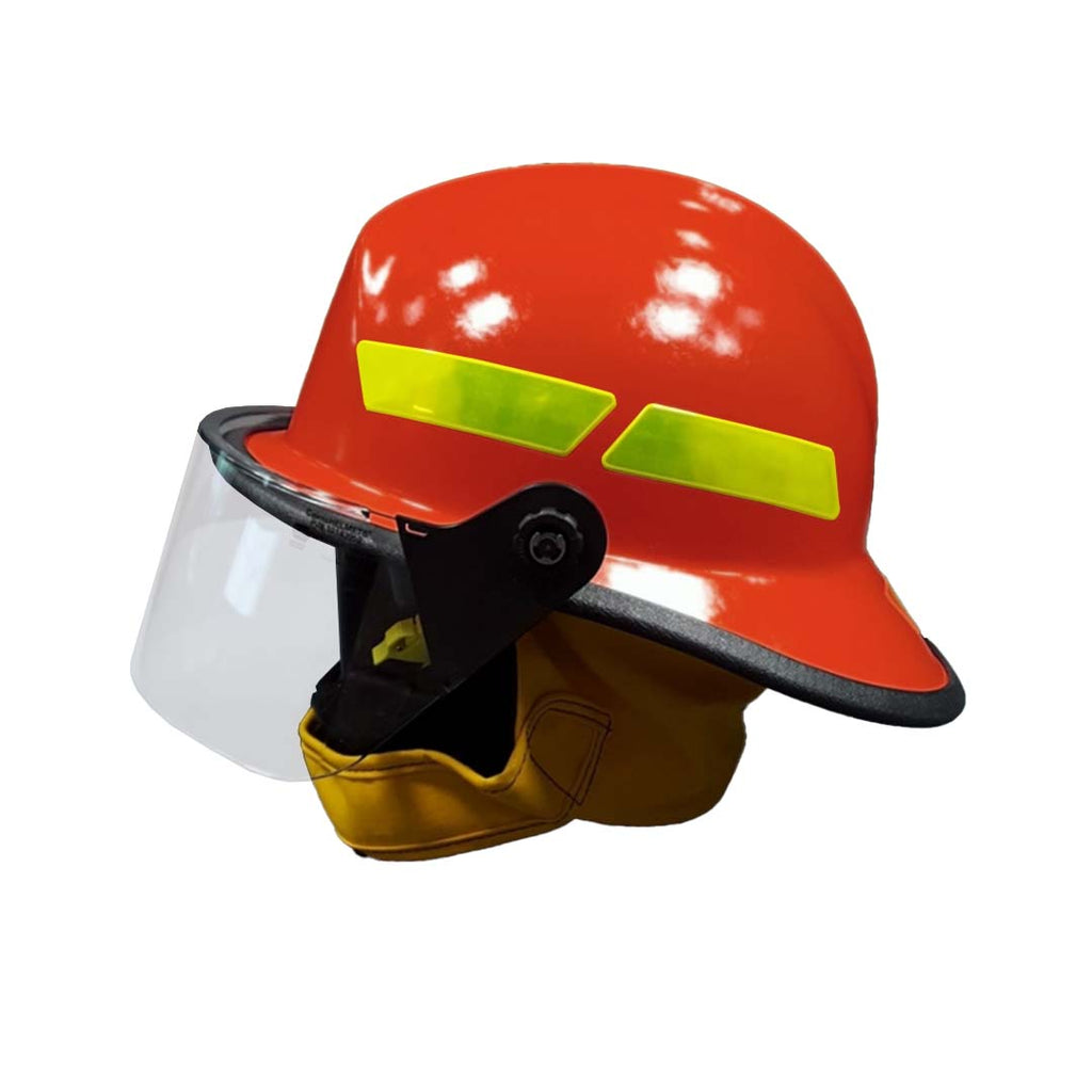 MSA Cairns® 664 Composite Fire Helmet Red