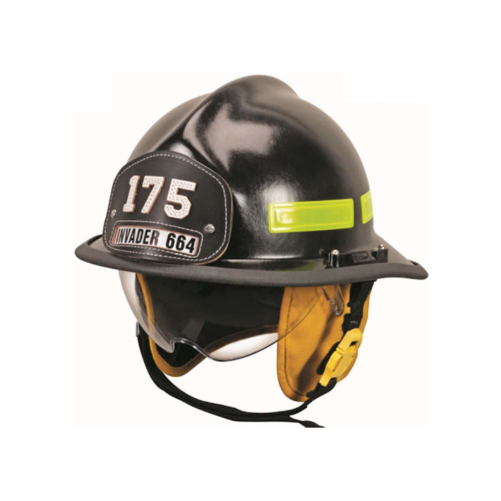 MSA Cairns® Defender 664 Composite Fire Helmet - Black