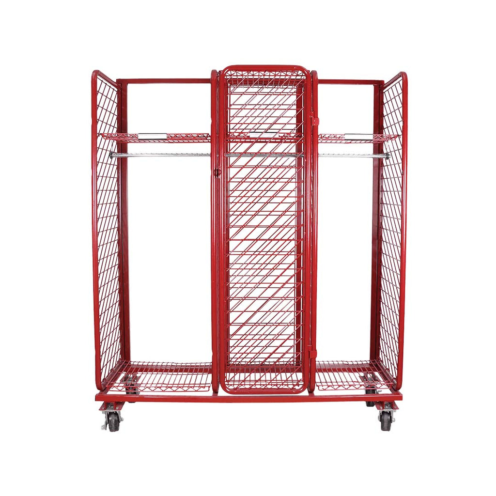 Ready Rack® Single Sided Red Mobile Unit Rack
