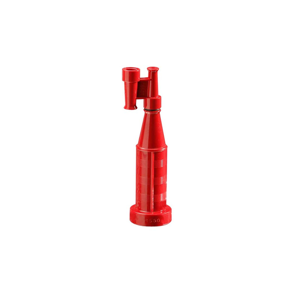 United Fire Safety Red Plastic Nozzle Twin Tip
