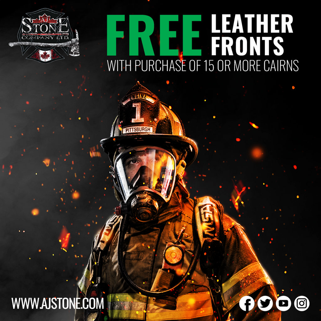 Buy 15 or more MSA Cairns Fire Helmets® and receive your helmet fronts FREE!
