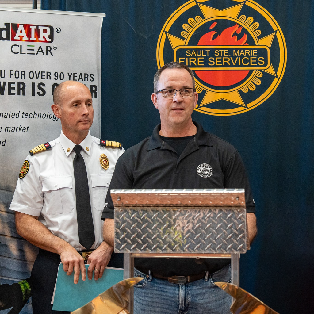 A.J. Stone Company Supplies Canada's First PFAS-Free Bunker Gear to Sault Ste. Marie Fire Services