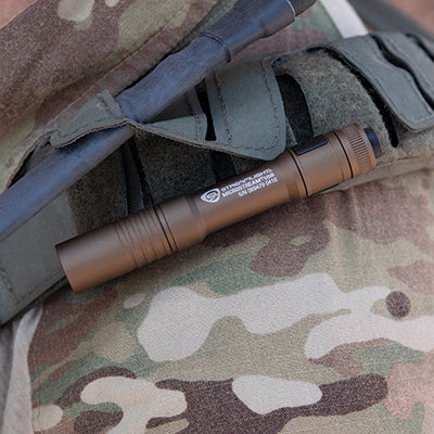 Streamlight MicroStream® USB Pocket Light on camo pants