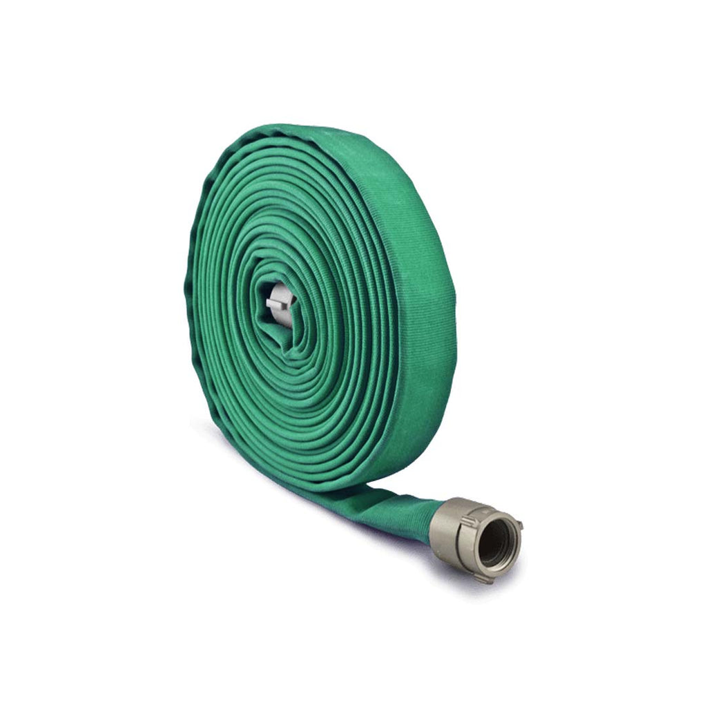 Green BullDog ULTIMA™ Double Jacket Rubber-Lined Attack Fire Hose