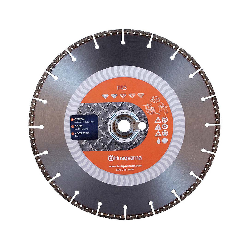 Husqvarna 14" FR3 Metal Cutting Fire Rescue Saw Blade