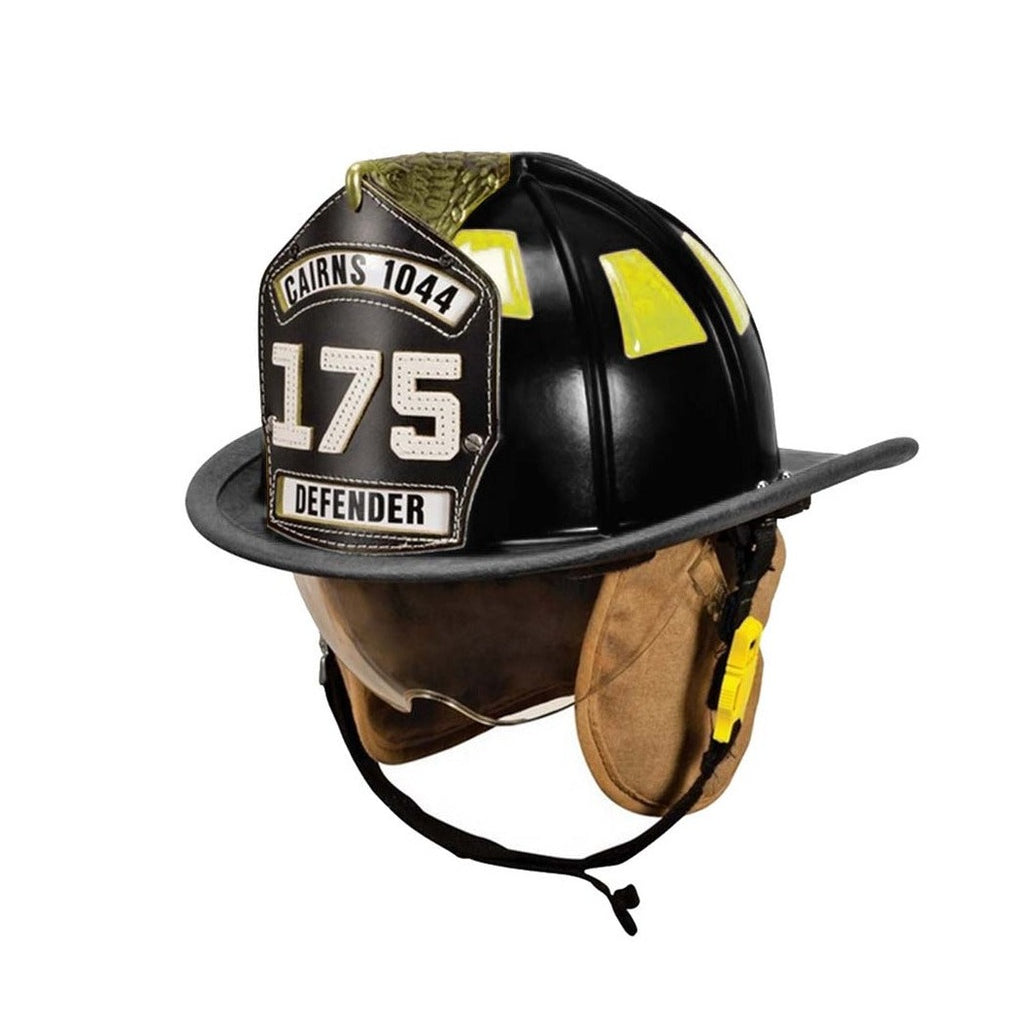 MSA Cairns 1044 Defender Helmet Black