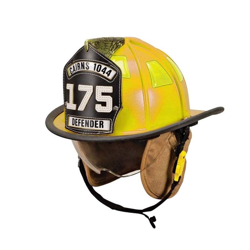 MSA Cairns 1044 Defender Helmet Yellow
