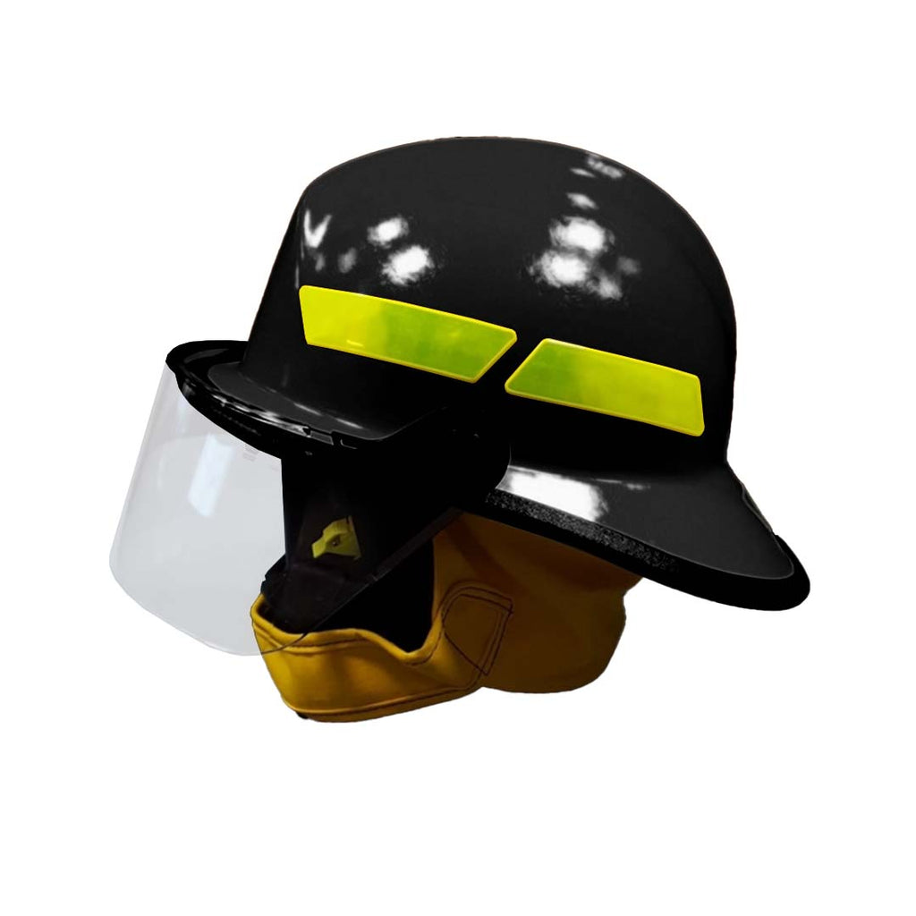 MSA Cairns® 664 Composite Fire Helmet Black