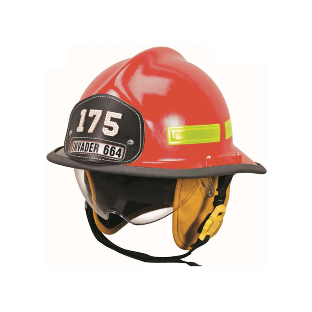 MSA Cairns® Defender 664 Composite Fire Helmet - Red