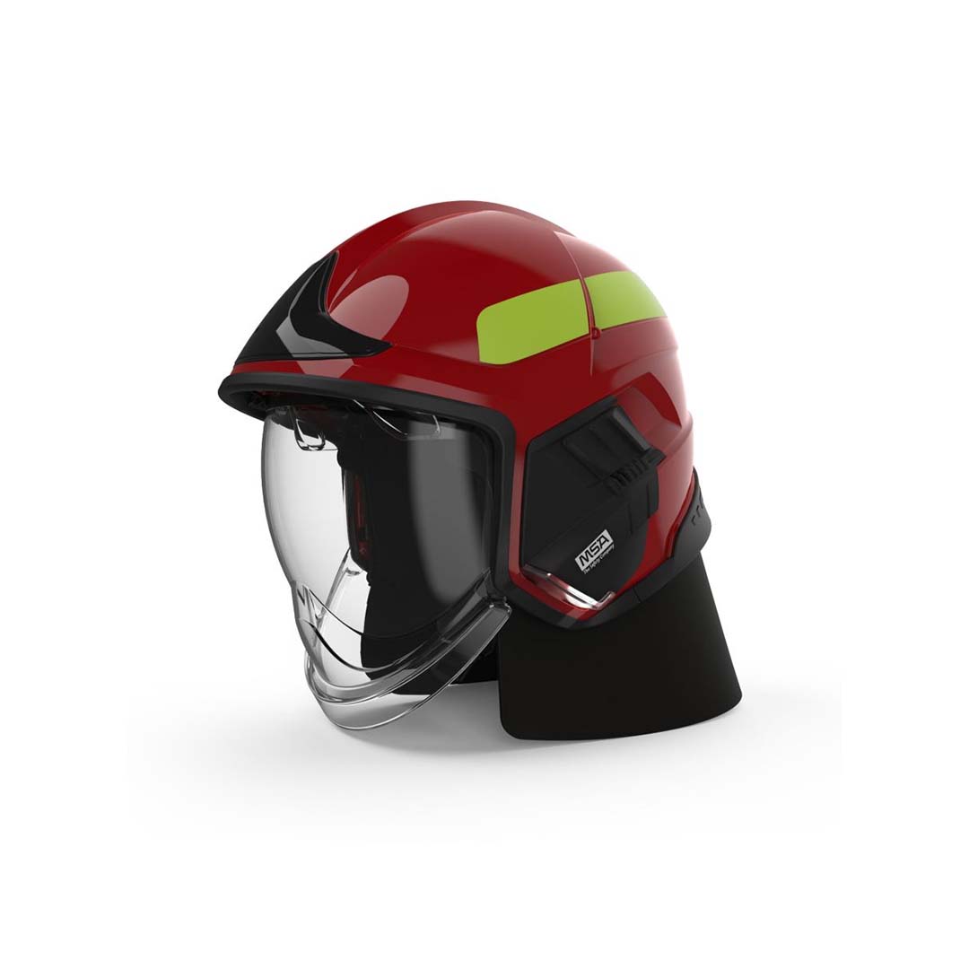 arcade fire motorcycle helmets MSA Cairns® XF1 Fire Helmet