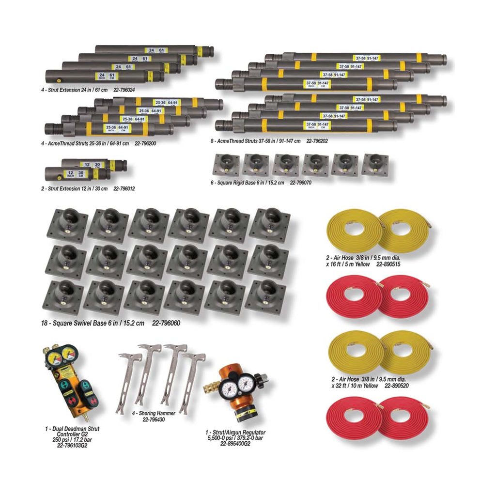 Paratech Basic 12 Shore Trench Kit