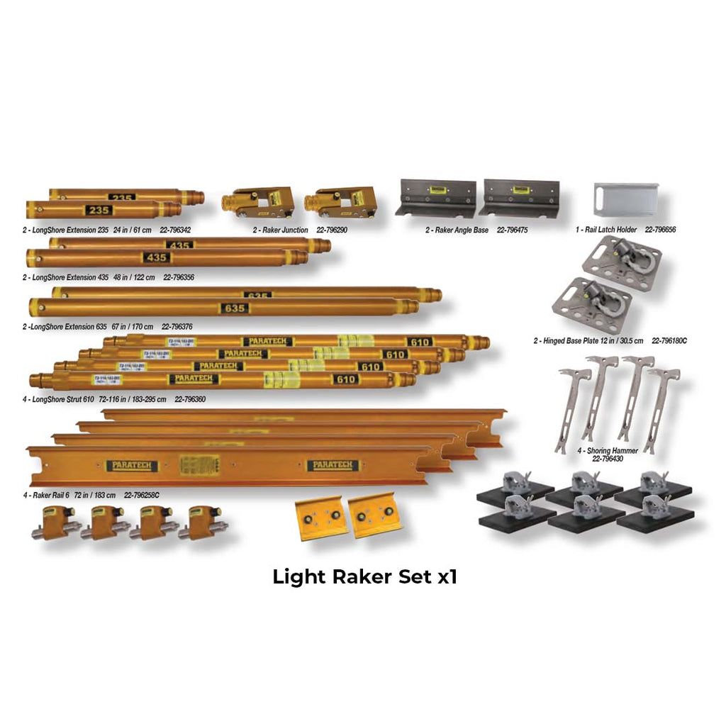 Paratech US&R Rescue Strut System Light Raker Set