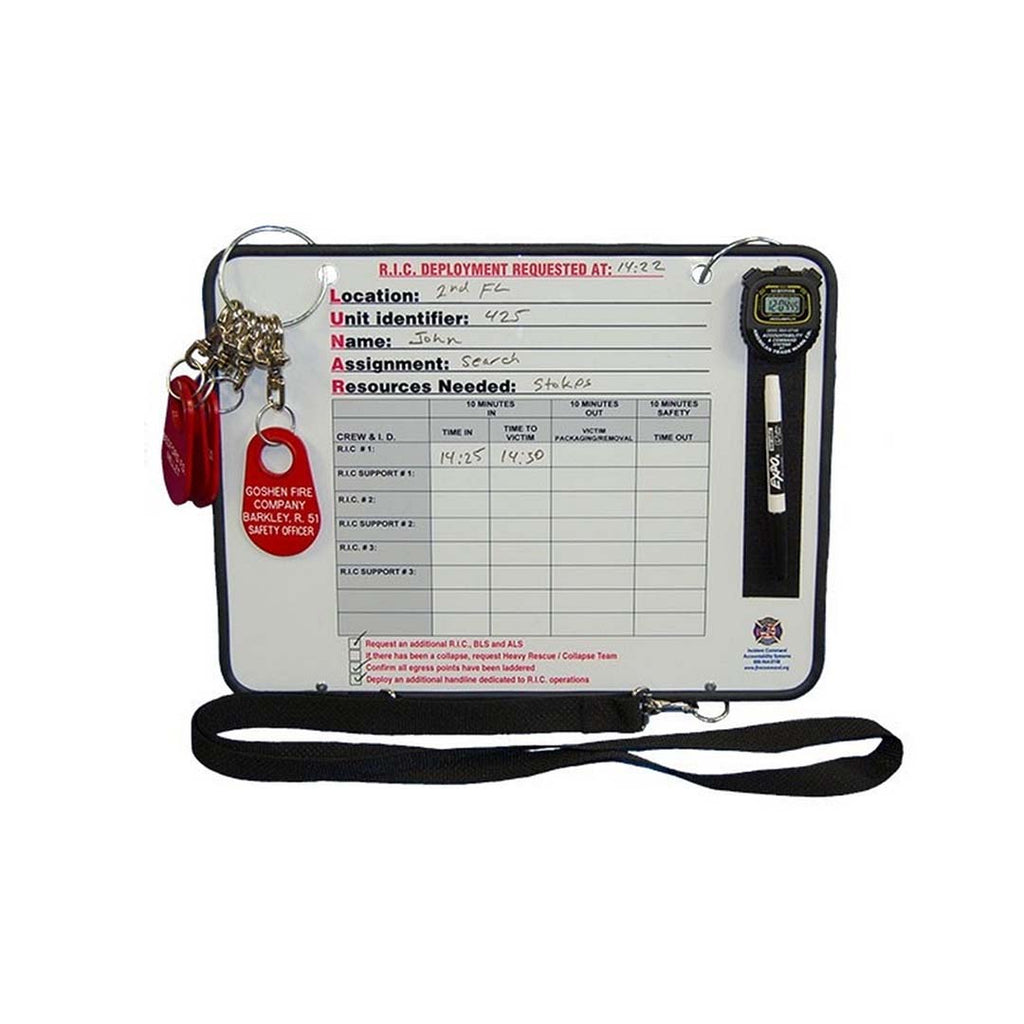 RIT Commander™ Tactical Accountability Board Back