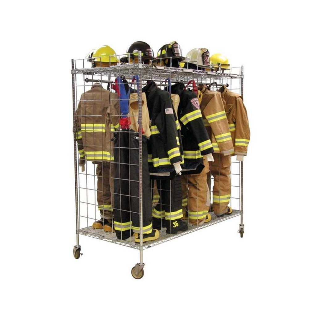 Ready Rack® Chrome Mobile Unit Rack Double Sided