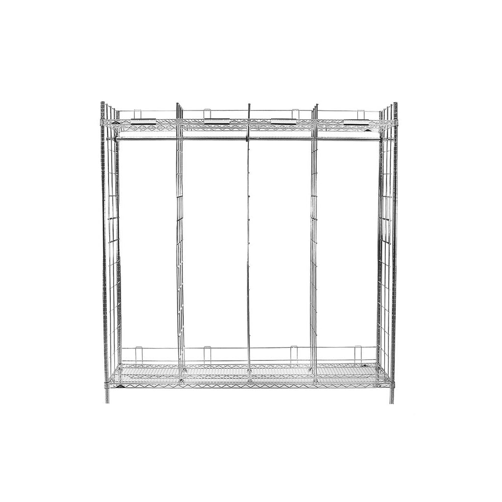 Empty Ready Rack® Freestanding Chrome Rack