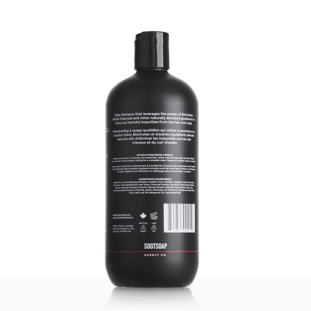 SootSoap Shampoo 500mL Back